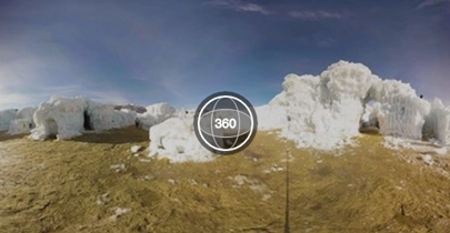 Guerra de paintball em 360°