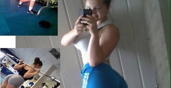 A jovem atleta russa de 15 anos, que deixa muita gente velha de academia no chinelo