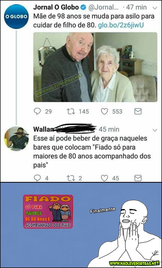 fiado só para maiors