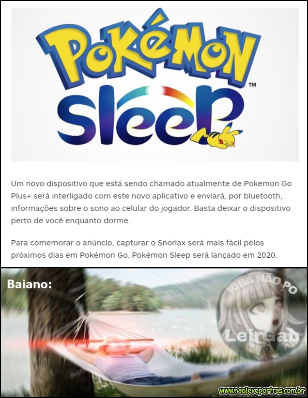 Pokémon pra jogar dormindo