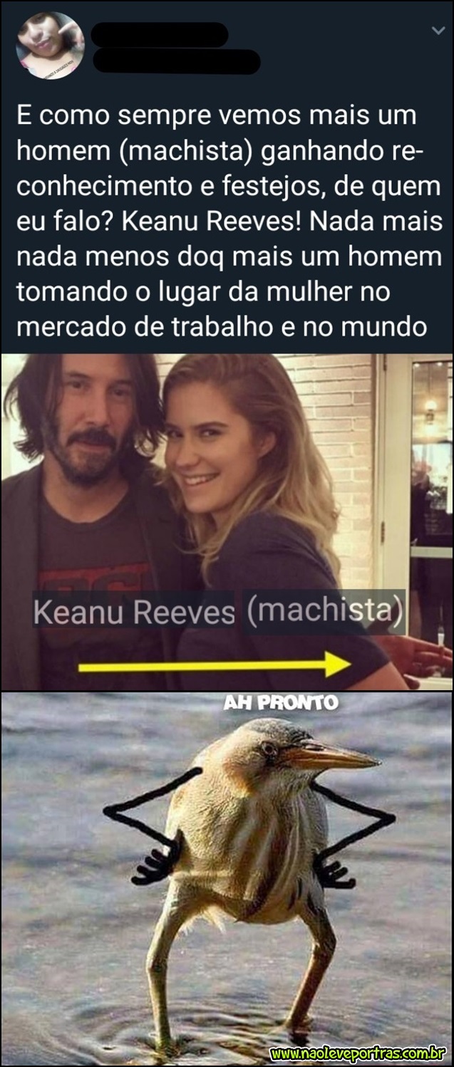 Keanu Reeves machista